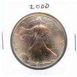 2000 American Silver Eagle $1 - 1oz Fine Silver