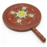 Rosemaling Painted Wood Tray