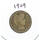 1909 Baber Silver Quarter