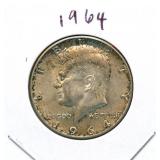 1964 Kennedy Silver Half Dollar