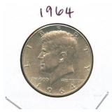 1964 Kennedy Silver Half Dollar