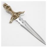 Very Cool Skeleton Handle Knife - 16" Long, Very