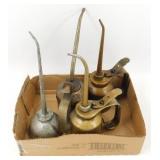 * Antique Oil Cans