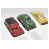Vintage Linemar Marx Tin Toy Cars