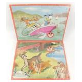 Vintage Mickey Mouse Club Tray Puzzles