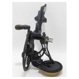 Vintage Apple Peeler - Hand Crank, Advertising on