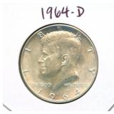 1964-D Kennedy Silver Half Dollar
