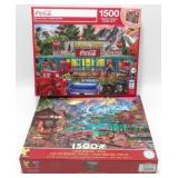 Two 1500-piece Puzzles
