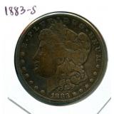 1883-S Morgan Silver Dollar