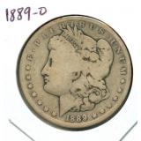 1889-O Morgan Silver Dollar