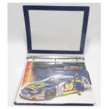 5 NASCAR Autographs - (4) 11"x9" and 1 Sticker