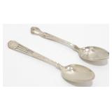 2 Sterling Silver Spoons - 41.7 grams