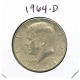 1964-D Kennedy Silver Half Dollar