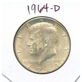 1964-D Kennedy Silver Half Dollar