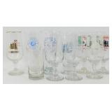 ** 10 Different Style Heileman Glasses