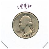1946 Washington Silver Quarter