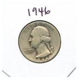 1946 Washington Silver Quarter