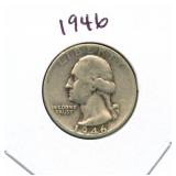 1946 Washington Silver Quarter