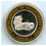 .999 Fine Silver Limited Edition Ten Dollar