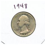 1948 Washington Silver Quarter