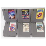 (6) 1985 NES Games