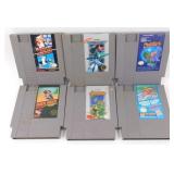 (6) 1985 NES Games