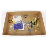 Vintage Religious Charms, Tokens, Pins &