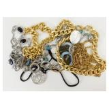 6 Vintage Necklaces - Most Very Long & Unique.