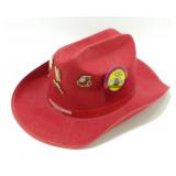 Country Music Hat with Pins