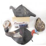 * 12 Duck Decoys & 2 Turkey Decoys