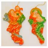 * Vintage Holy Family Ornaments