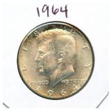 1964 Kennedy Silver Half Dollar