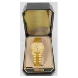 Seiko Quartz Watch, Appears New-Old-Stock in