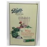 Sign Advertising Chewing Gum for Blatz Milwaukee