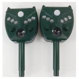 2 New Sun Powered Deer and Rabbit Repelling Sound