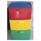 ** Offsite ** 3-Drawer Plastic Storage Organizer