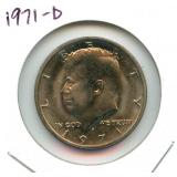 1971-D Kennedy Clad Dollar