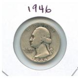 1946 Washington Silver Quarter