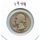 1944 Washington Silver Quarter