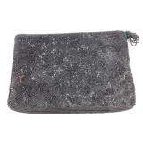 Vintage Black Beaded Purse