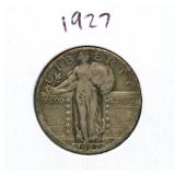 1927 Standing Liberty Silver Quarter