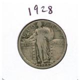 1928 Standing Liberty Silver Quarter