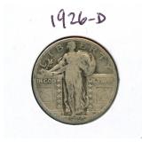 1926-D Standing Liberty Silver Quarter