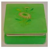 * Vintage Italian Alabaster Trinket Box