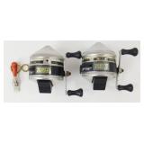 2 Zebco 33 Fishing Reels