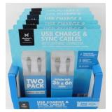 6 New Packages of USB to Lightning Charging