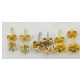 3 Sets of Earrings
