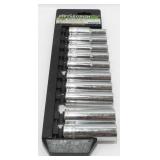 Set of Pittsburgh Pro 1/2 Drive Deep Well Sockets