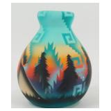 * Native American Southwestern Pottery Vase