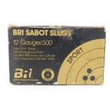 * 12 Gauge Slugs